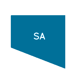 South Australia map